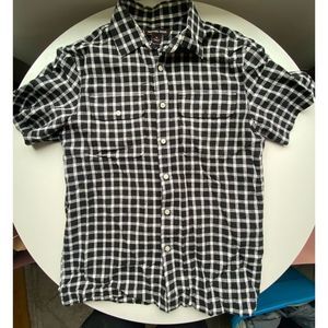 Men’s Michael Kors Linen Cotton Blend Button-Up Shirt EUC!